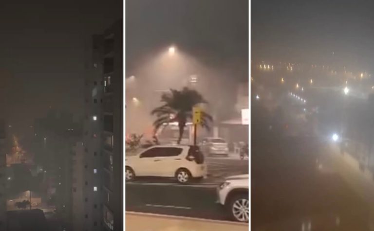 Fumaça se espalha por bairros de Vila Velha e assusta moradores