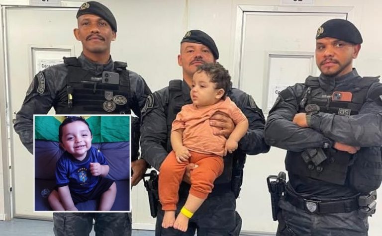 Guardas salvam bebê de 9 meses engasgado com tampa de pomada em Marataízes