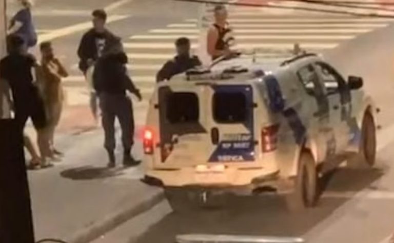 Homem é preso suspeito de tentar matar comerciante e agredir militares na Serra