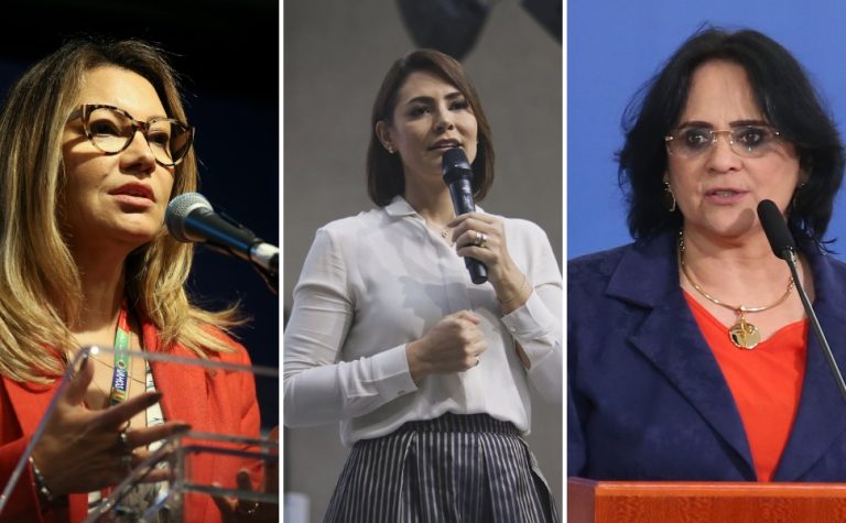 Janja presta solidariedade a Michelle Bolsonaro e Damares Alves