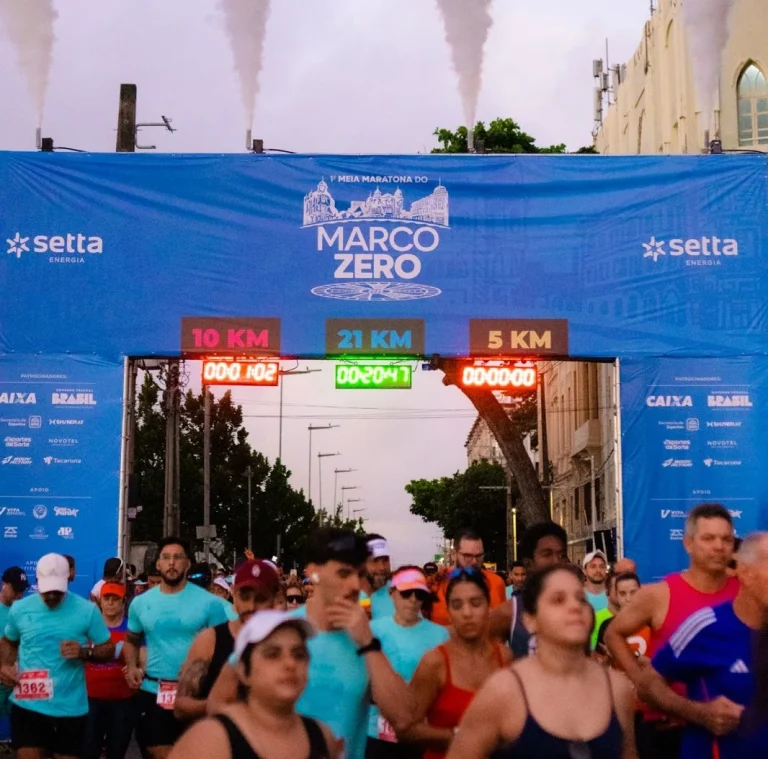 Meia Maratona do Marco Zero acontece no domingo (26) com novo percurso