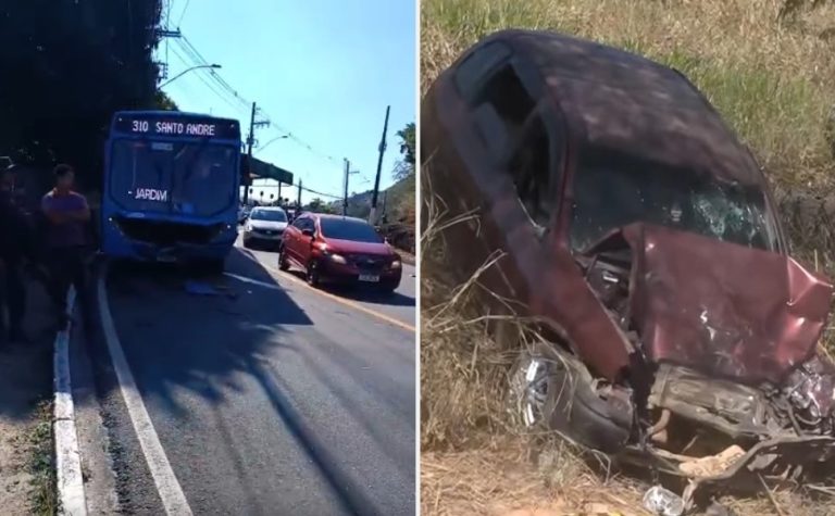 Motorista morre após colidir com ônibus do Transcol em Vitória
