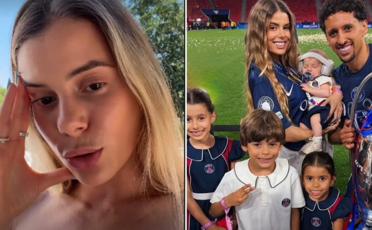 Mulher de Marquinhos relata susto com risco de tornado antes de Brasil x Noruega