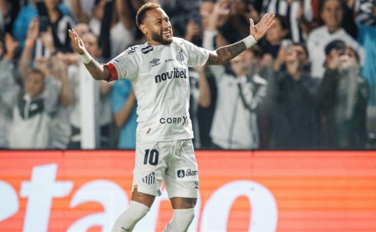 Neymar marca em retorno, mas Santos só empata com lanterna Chape na Vila