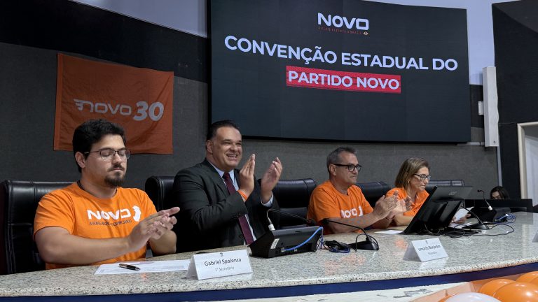 Partido Novo mais distante de Lorenzo Pazolini