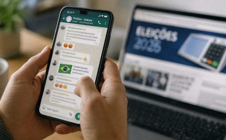 Pesquisa Genial/Quaest: 87% rejeitam grupos de política no WhatsApp