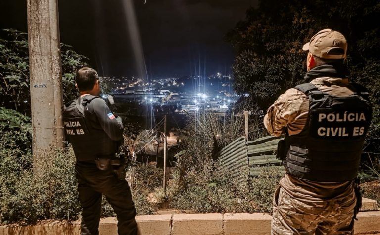 Polícia Civil realiza operação com 38 mandados e prende seis suspeitos no ES