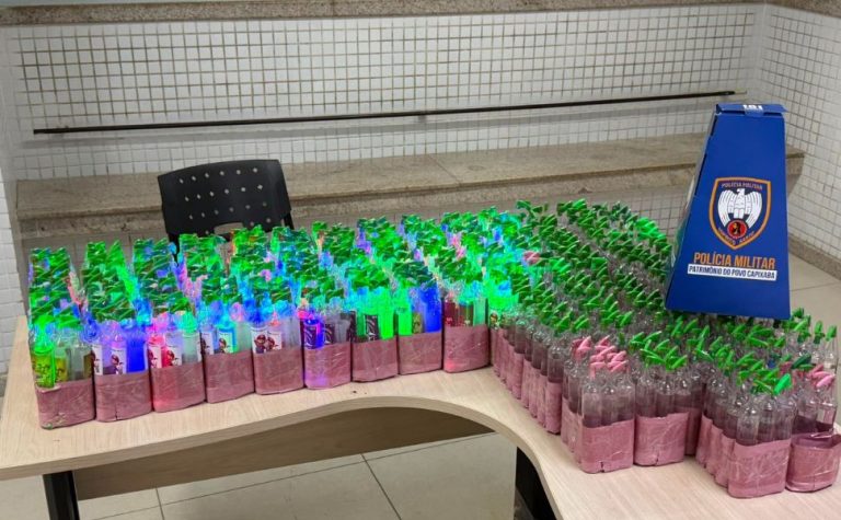 Polícia apreende 712 frascos de lança-perfume em Cariacica