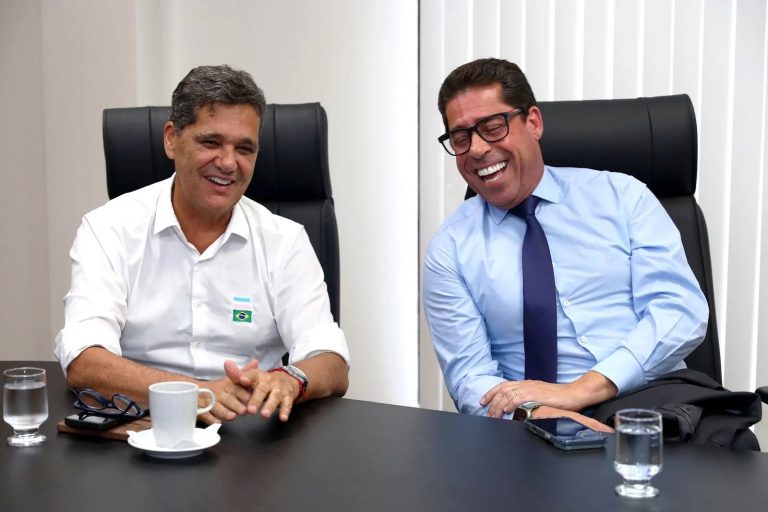 Ricardo Ferraço e Marcelo Santos se reúnem para alinhar detalhes