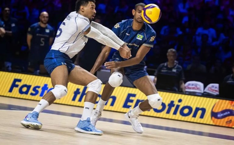 Seleção masculina perde e pode dar adeus à Liga das Nações de vôlei