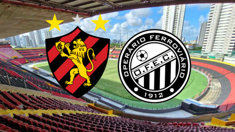 Sport x Operário-PR: confira os prováveis times, detalhes da partida e arbitragem