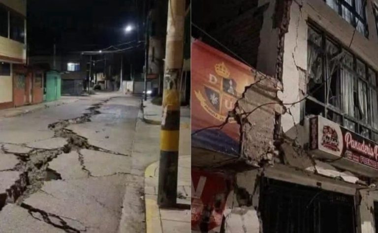 Terremoto deixa cinco mortos e 21 feridos nos Andes peruanos