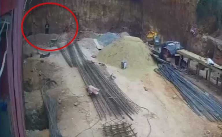 Veja o momento do desabamento durante obra em distribuidora de bebidas