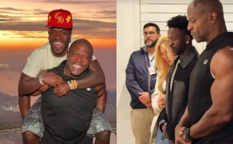 Vini Jr. encontra Terry Crews no Cristo Redentor após meme de ‘As Branquelas’