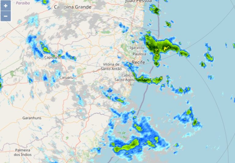 APAC alerta para chuvas moderadas a fortes no Grande Recife