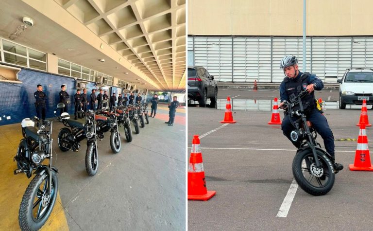 Bicicletas elétricas serão utilizadas para patrulhamento nas orlas de Vitória