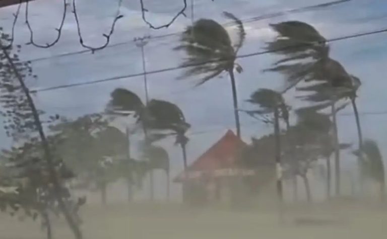 Cidade de Santos, no litoral de São Paulo, registra ventos de 109 km/h