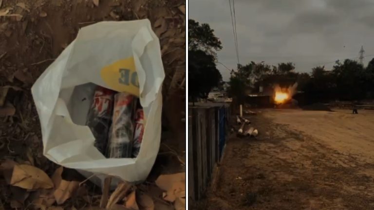 Esquadrão Antibombas destrói cinco artefatos explosivos em Aracruz