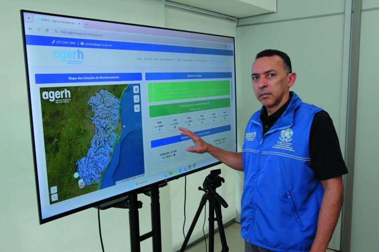 Estado de atenção após redução dos níveis dos rios do ES