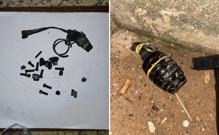 Granadas com alto poder de dano são destruídas por Esquadrão Antibombas na Serra