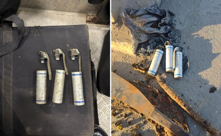 Granadas são achadas durante pesca magnética em Cariacica