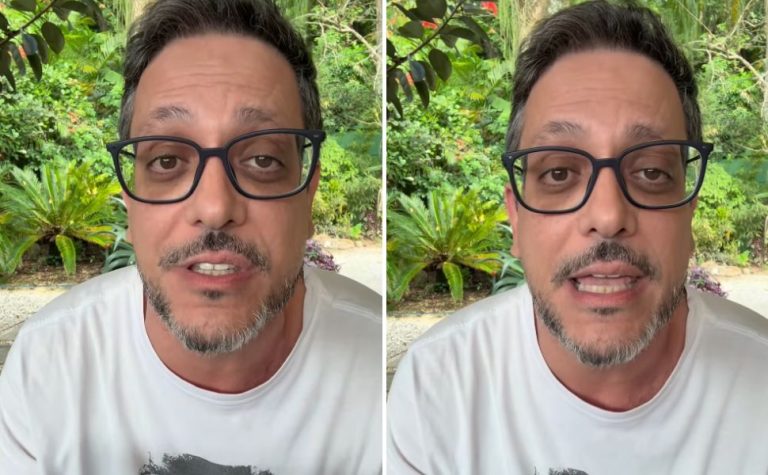 Lúcio Mauro Filho fala pela primeira vez sobre diagnóstico de câncer no intestino