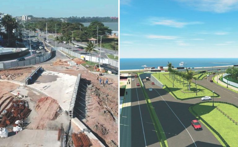 Mergulhão de Camburi: obra deve ficar pronta até março de 2027