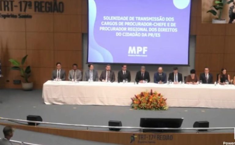 Ministério Público Federal no ES dá posse a novo procurador-chefe