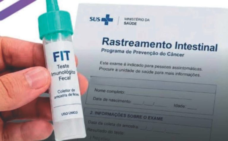 Novo exame para rastrear doença no intestino disponível pelo SUS