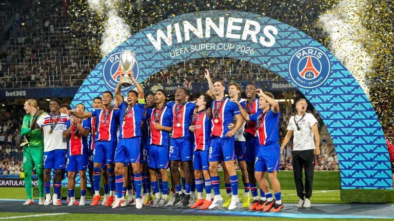 PSG frustra empolgação do Aston Villa e conquista o bi da Supercopa da Europa