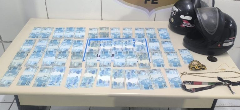 Polícia prende suspeitos de envolvimento em roubo de corrente de ouro na Unicap
