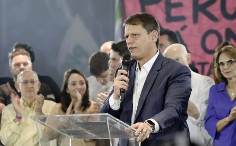 Republicanos lança candidatura de Tarcísio ao governo de São Paulo