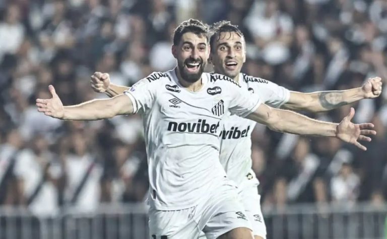 Santos desencanta no 2º tempo e atropela o Vasco pelo Brasileirão