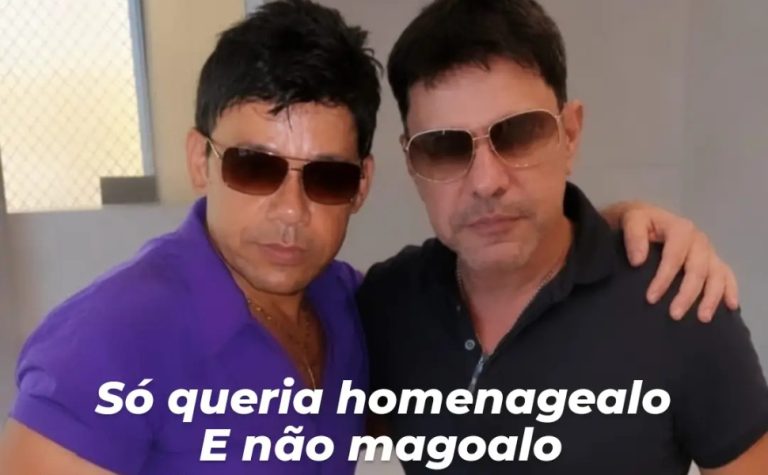 Zezé Di Camargo chama sósia de ridículo e o bloqueia nas redes